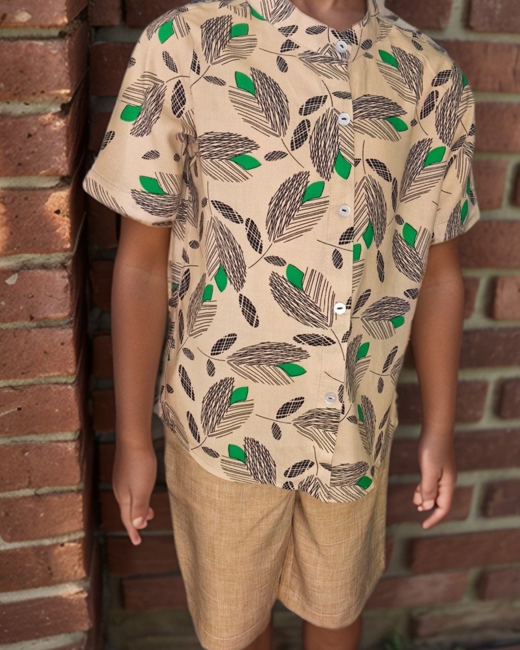 Boys Floral Summer Set