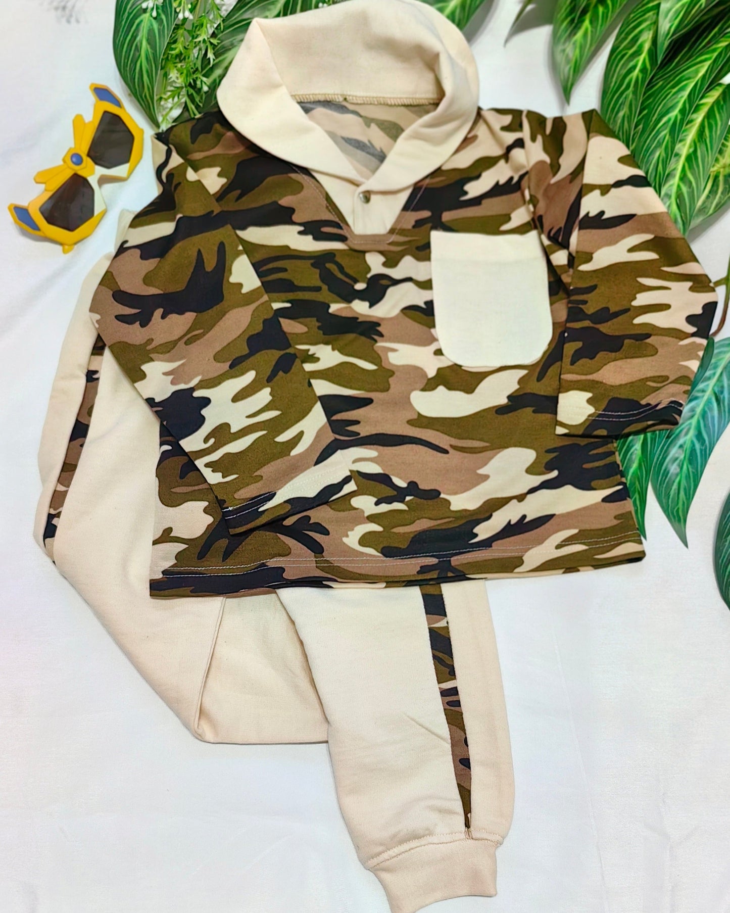 Camouflage Track Suit