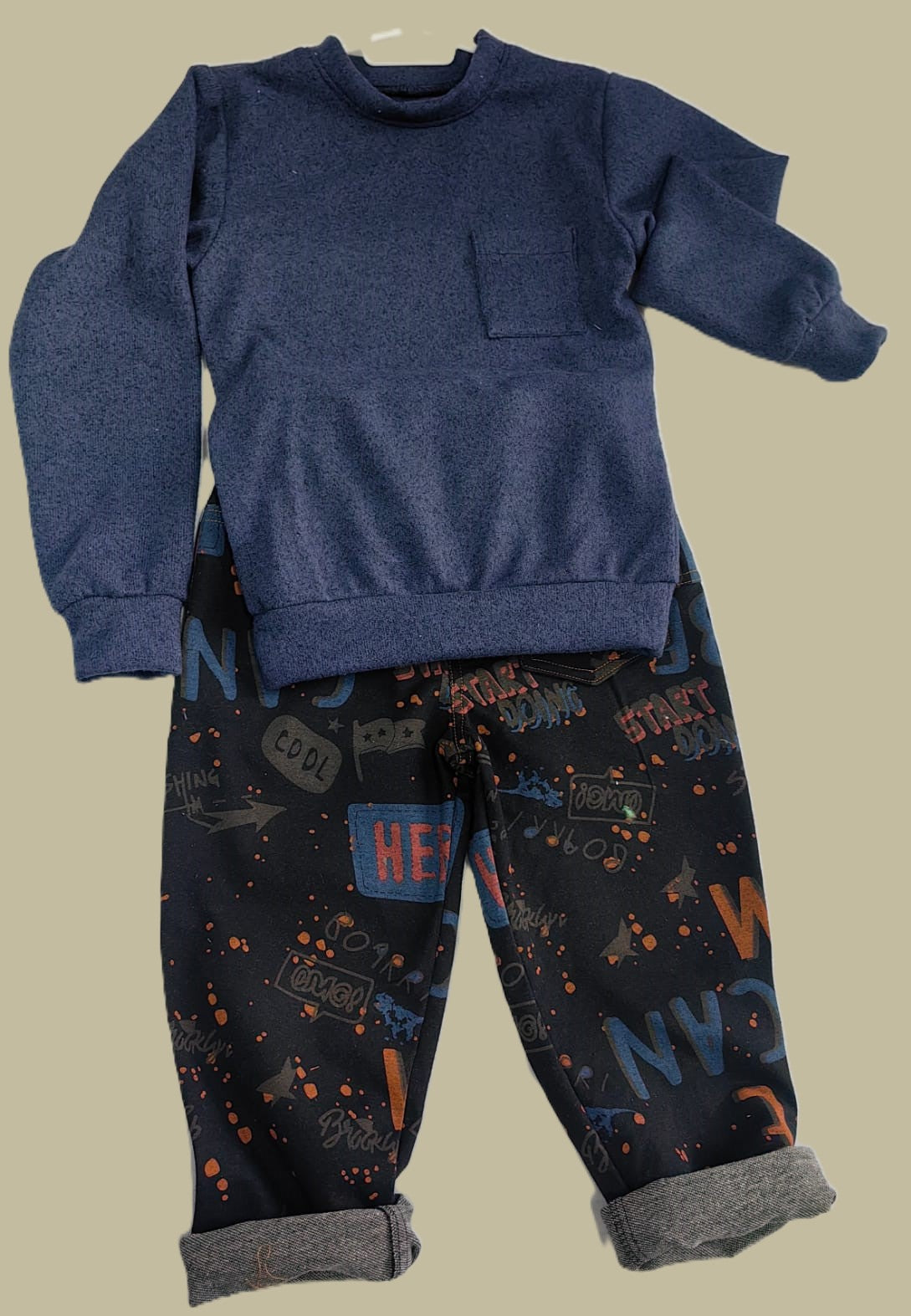 Graffiti-Style Jeans