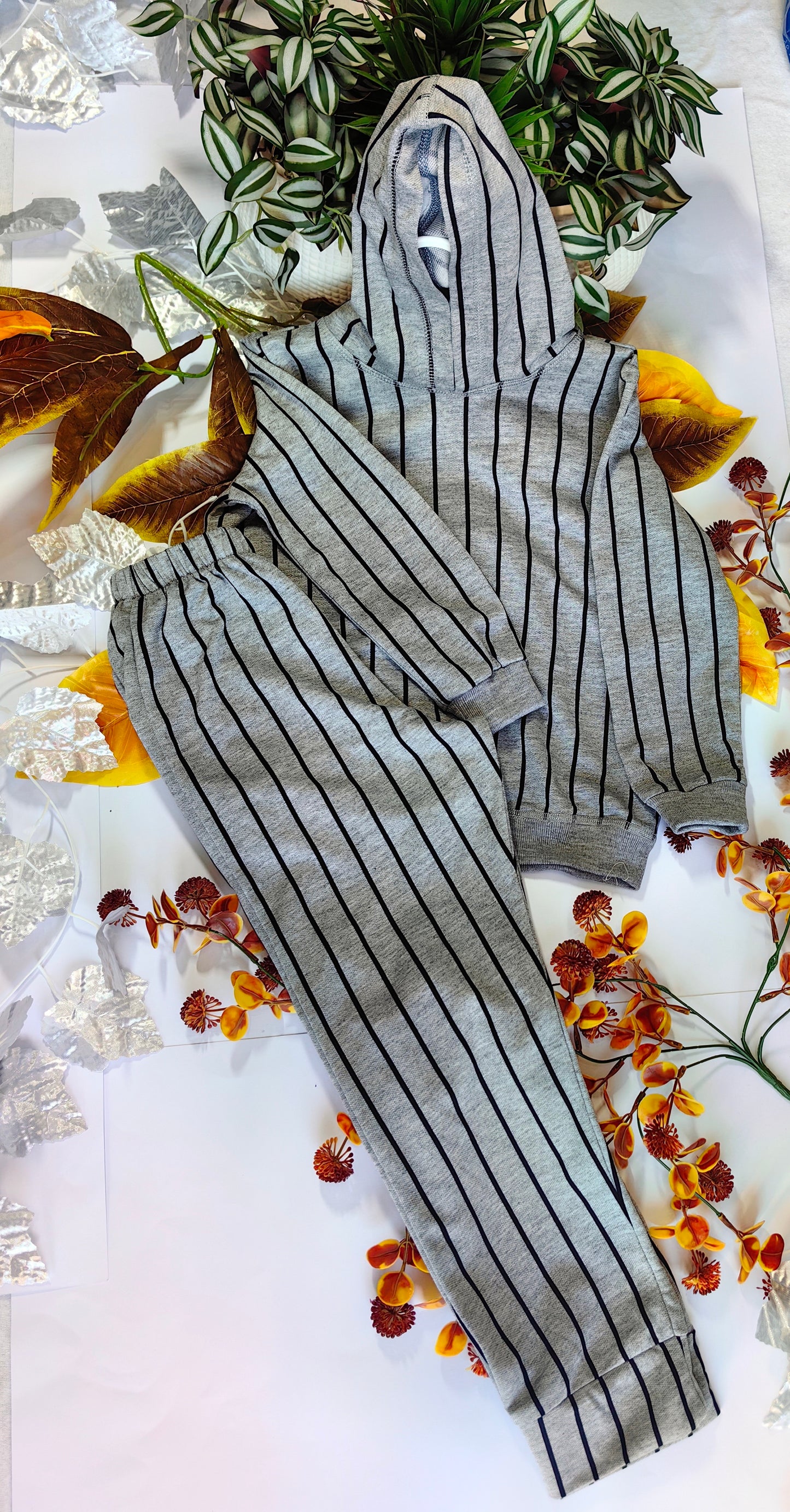 Boys Stripped Tracksuit