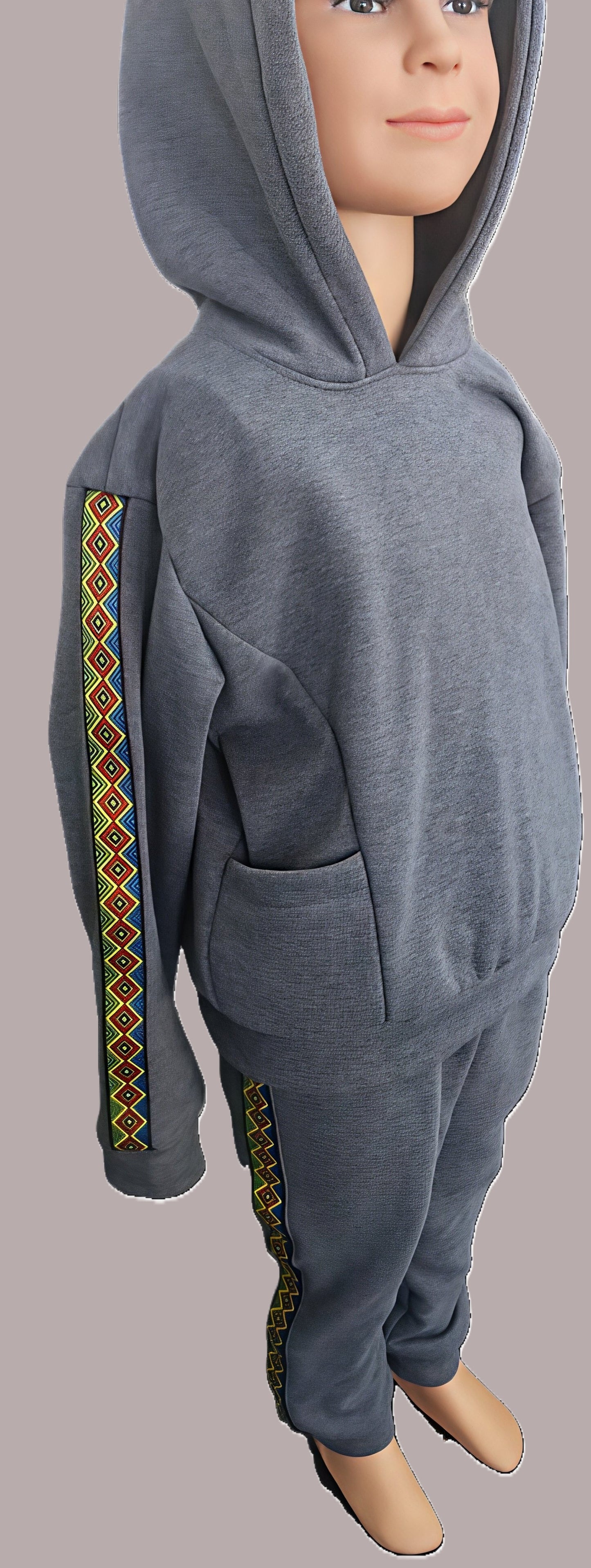 Heritage Trim Tracksuit – Grey Edition