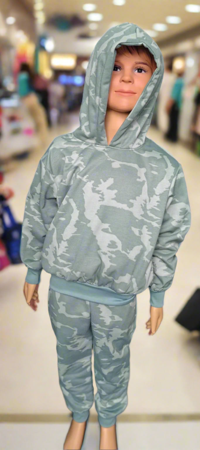 FlyZone Camo Hoodie Set – Boys
