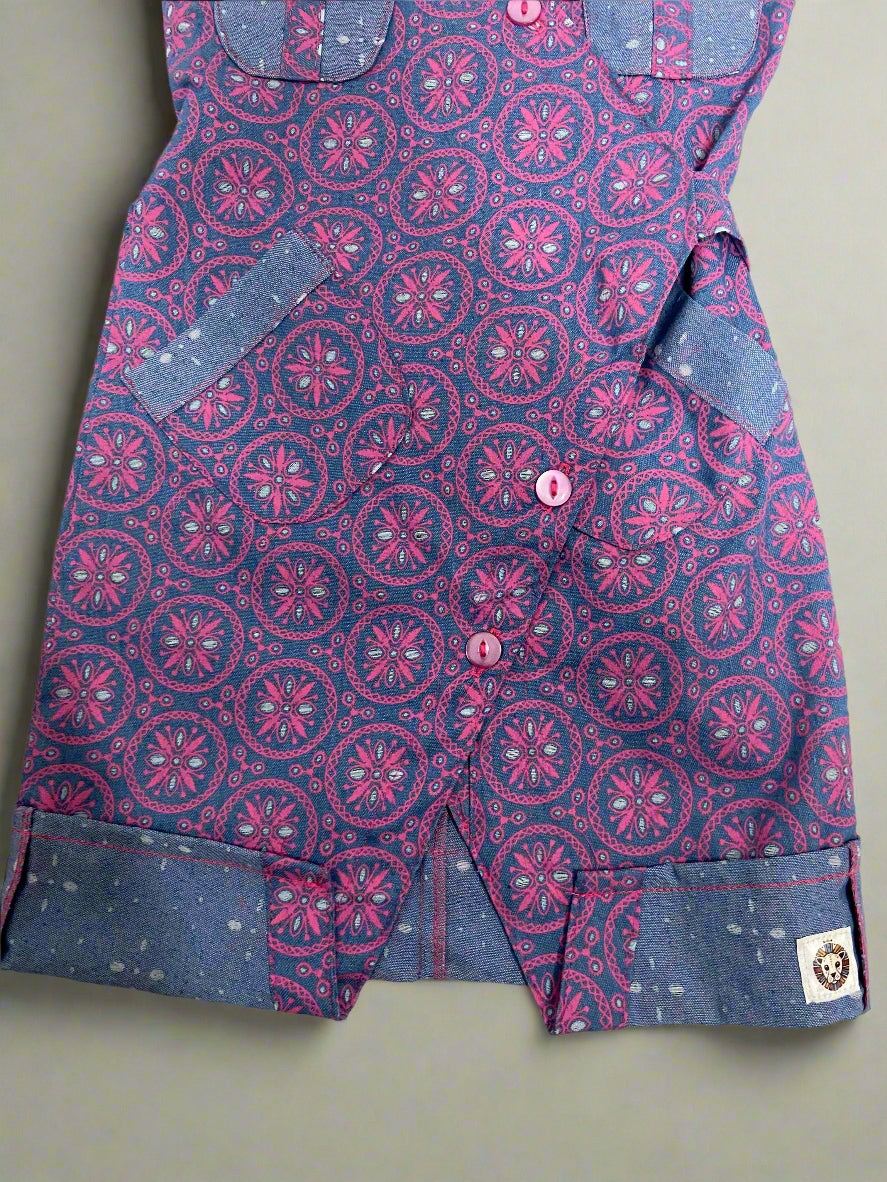 Purple Pattern Denim