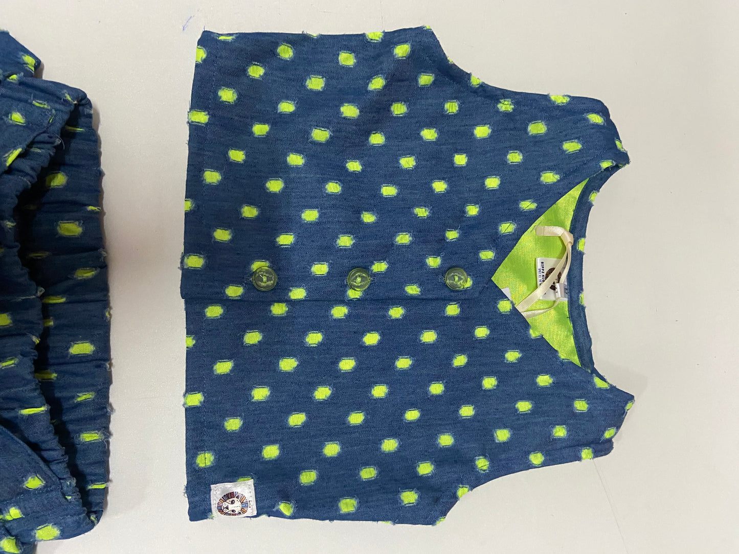 Girls' Denim Two-Piece