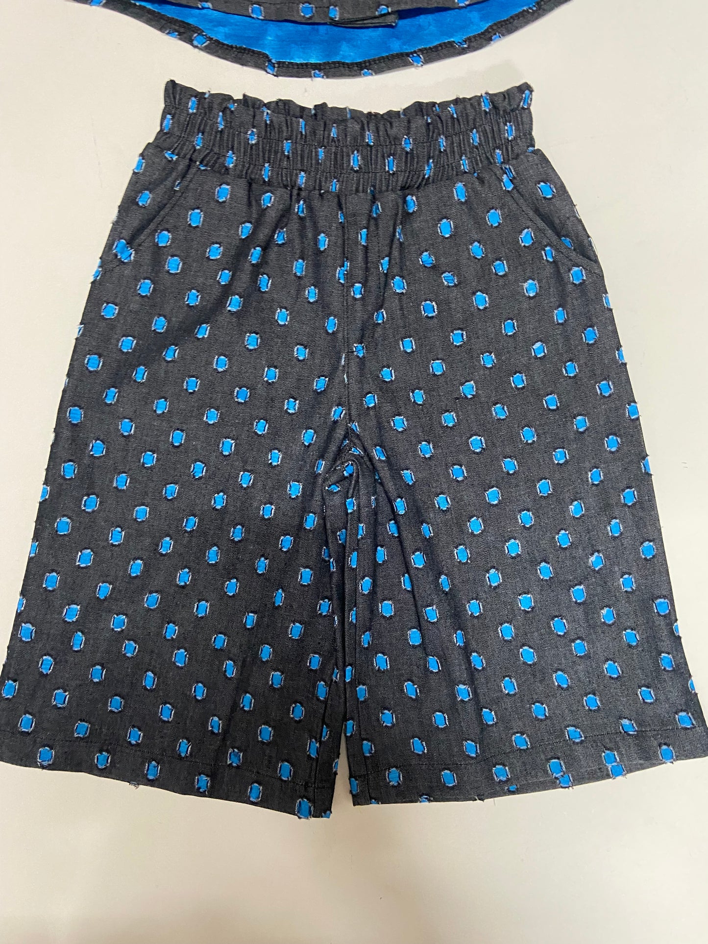 Boys' Blue Short Denim Set