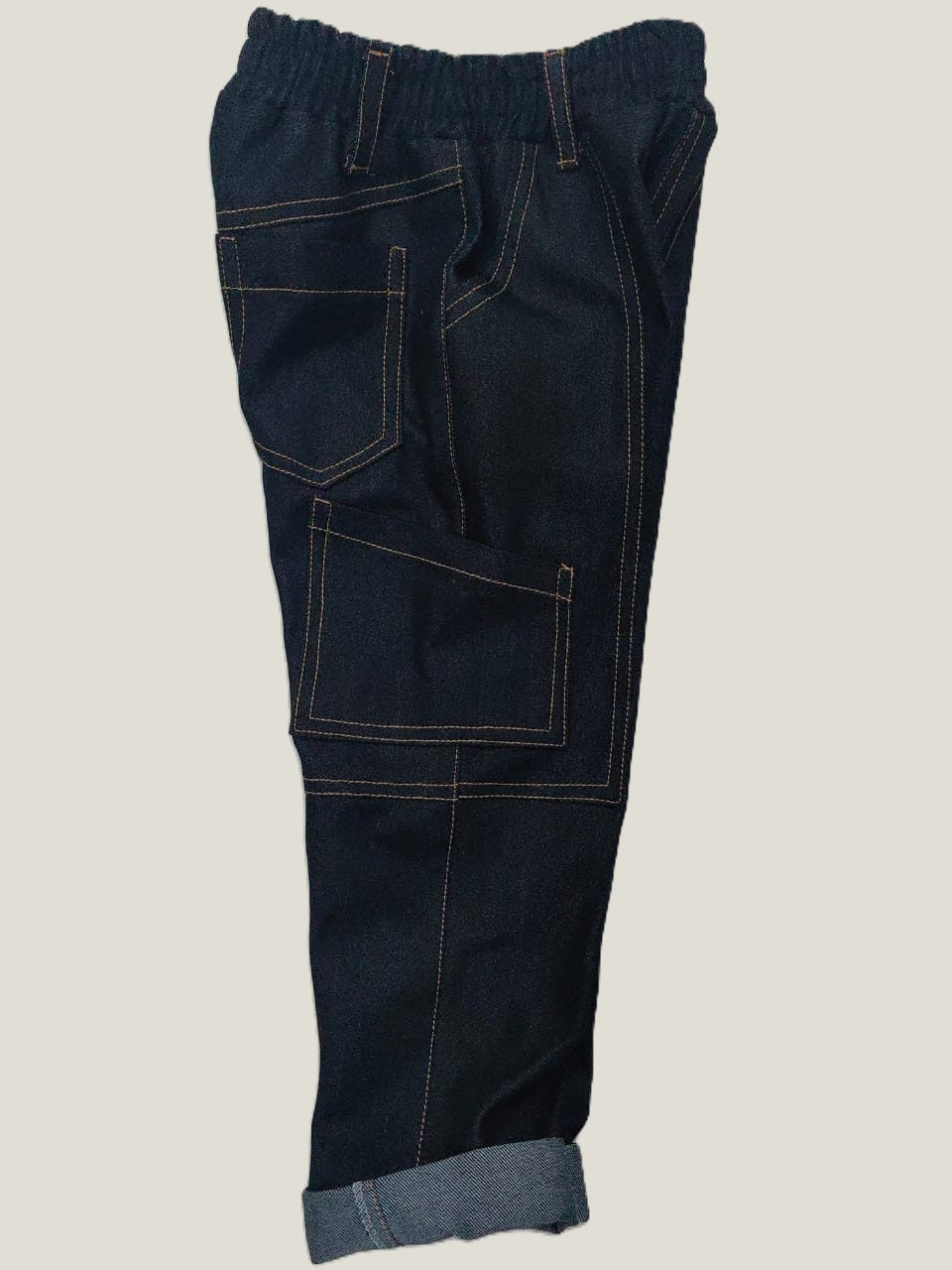 Bold Stitch Utility Denim