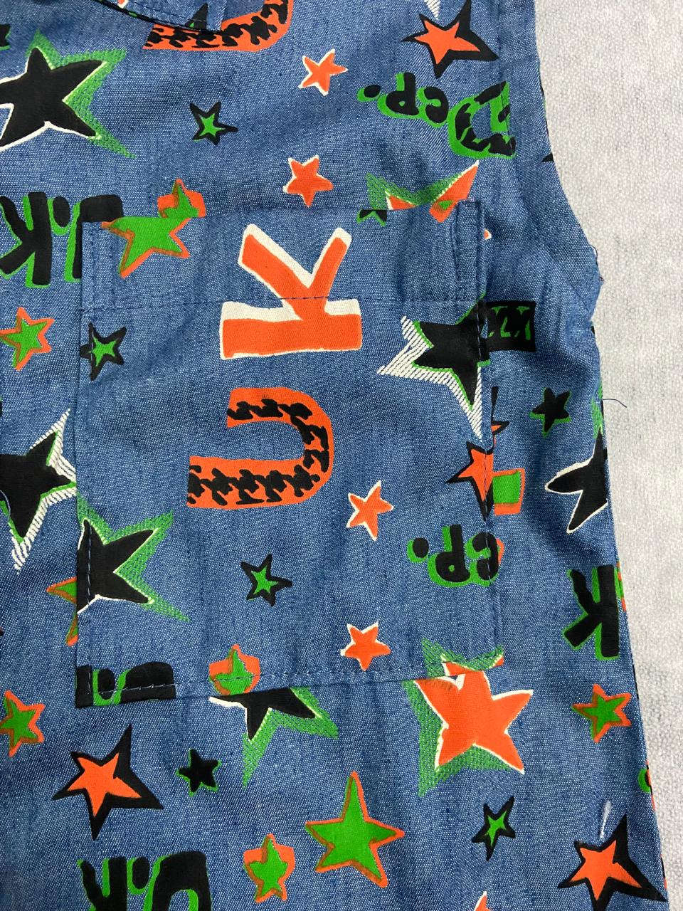 Boys’ Star & Letter Print Two-Piece Set