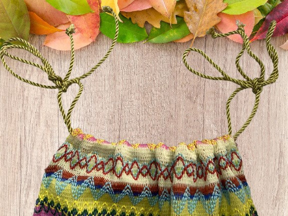 Rainbow Boho String Dress