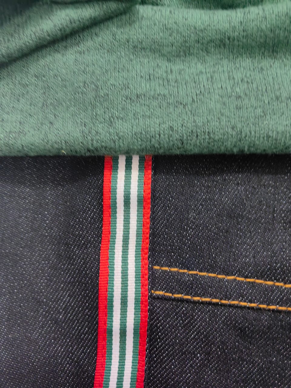 Stripe Sprint Denim