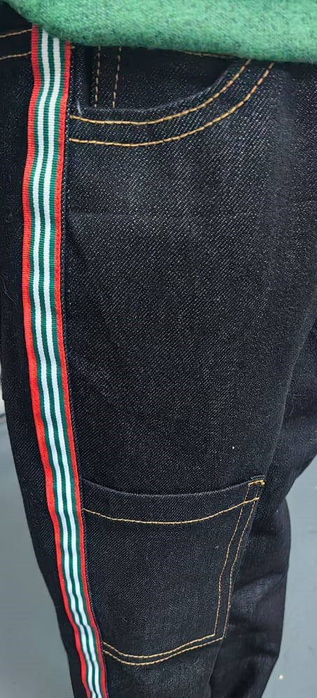 Stripe Sprint Denim