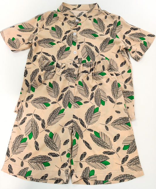 Boys Floral Summer Set