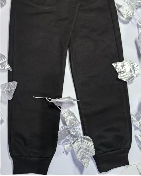 Stripe Design Black Tracksuit
