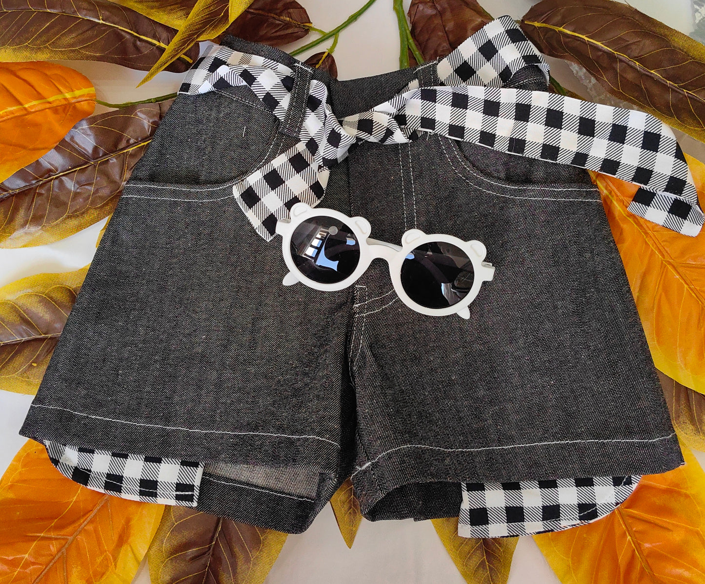 Girls Summer Jean Set