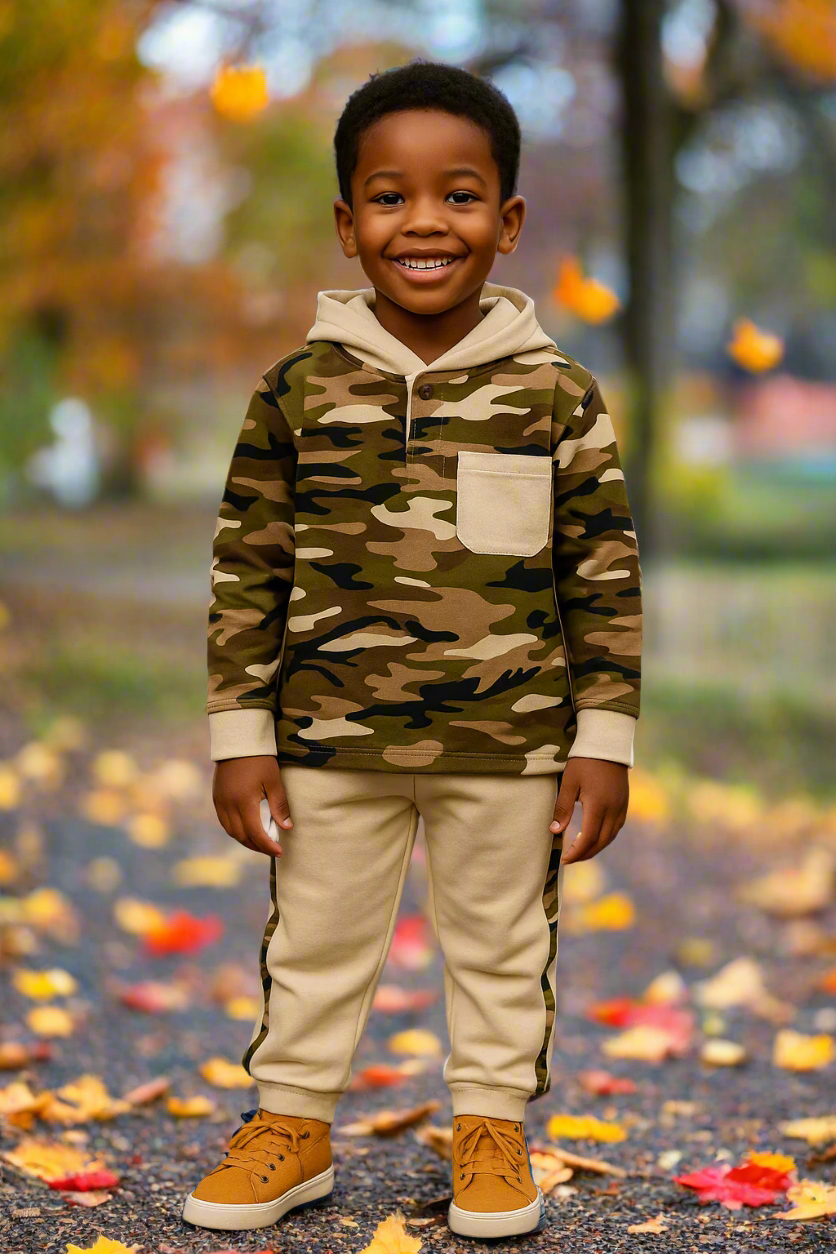 Camouflage Track Suit