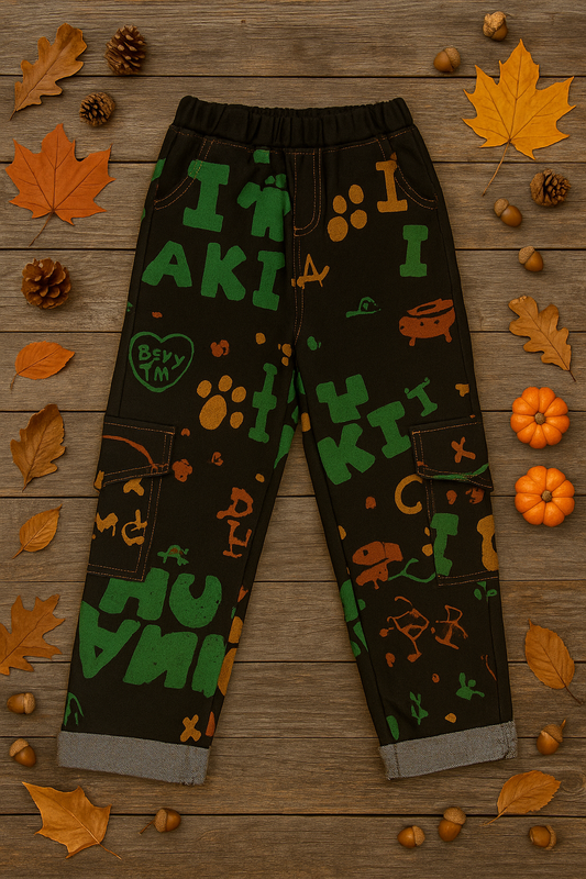 Printed Boy Jeans