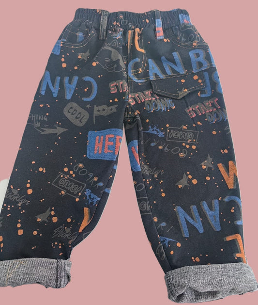 Graffiti-Style Jeans