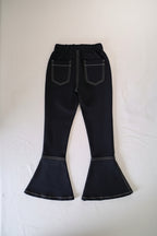 Girls Navy Denim Set – The One That Stops the Scroll