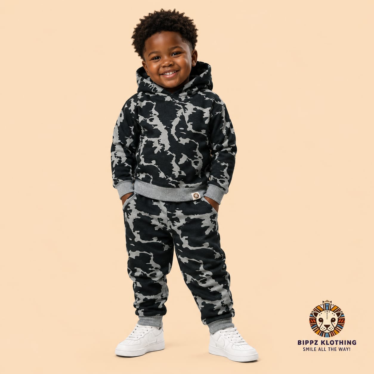 Urban Cub Camo Kids Tracksuit