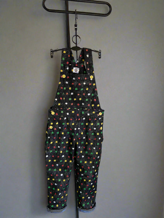 Dungaree Multicolor Dots