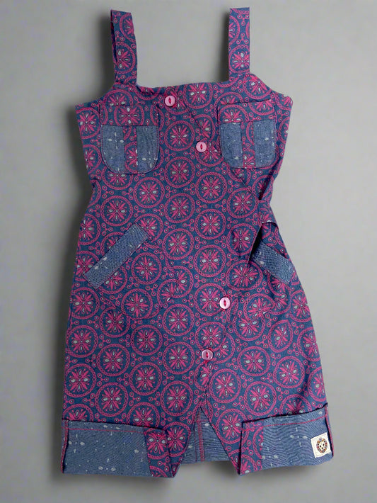 Purple Pattern Denim