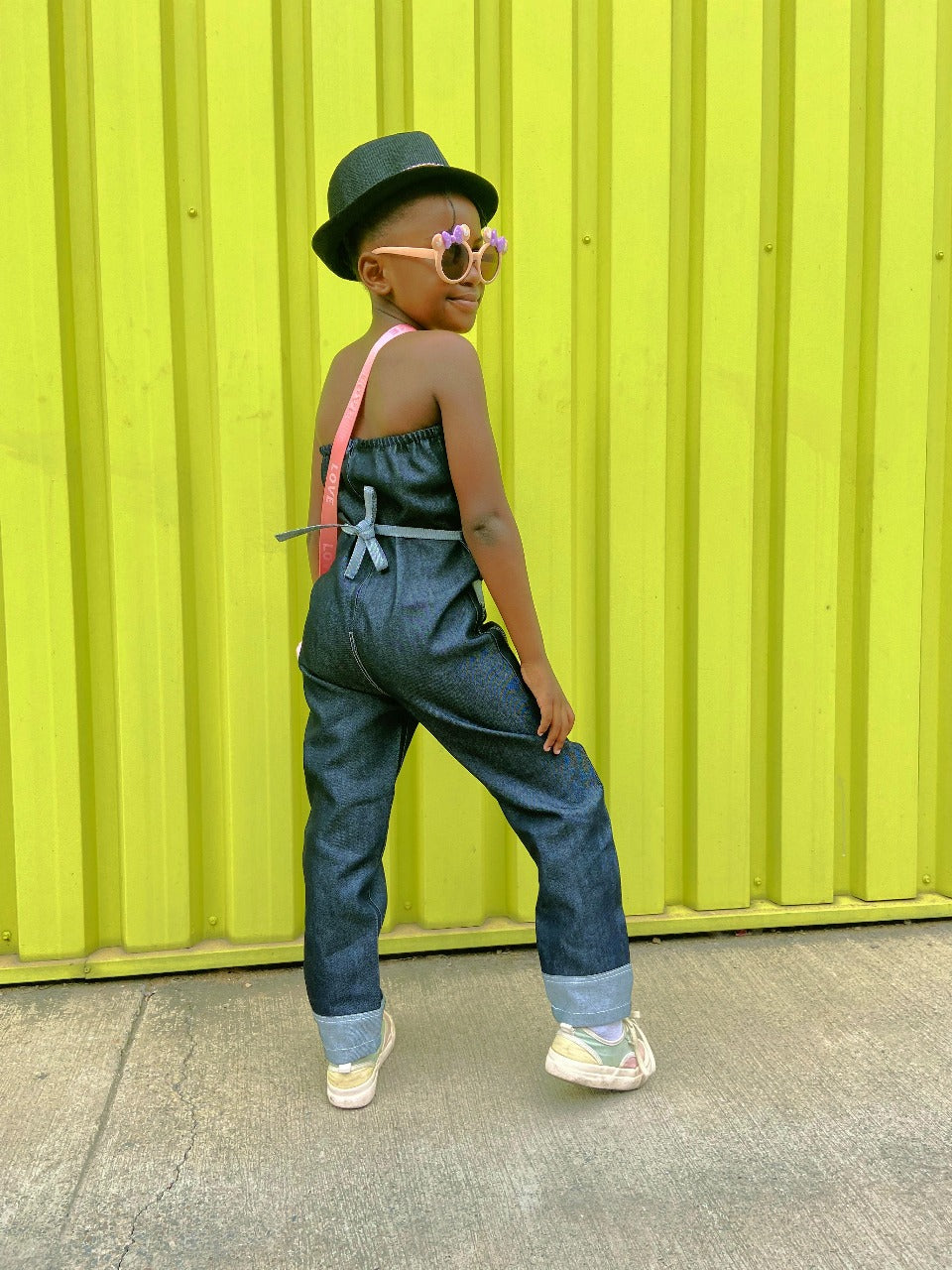 Dark Denim Dungaree