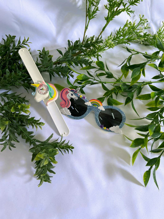 Unicorn Glasses & Watch