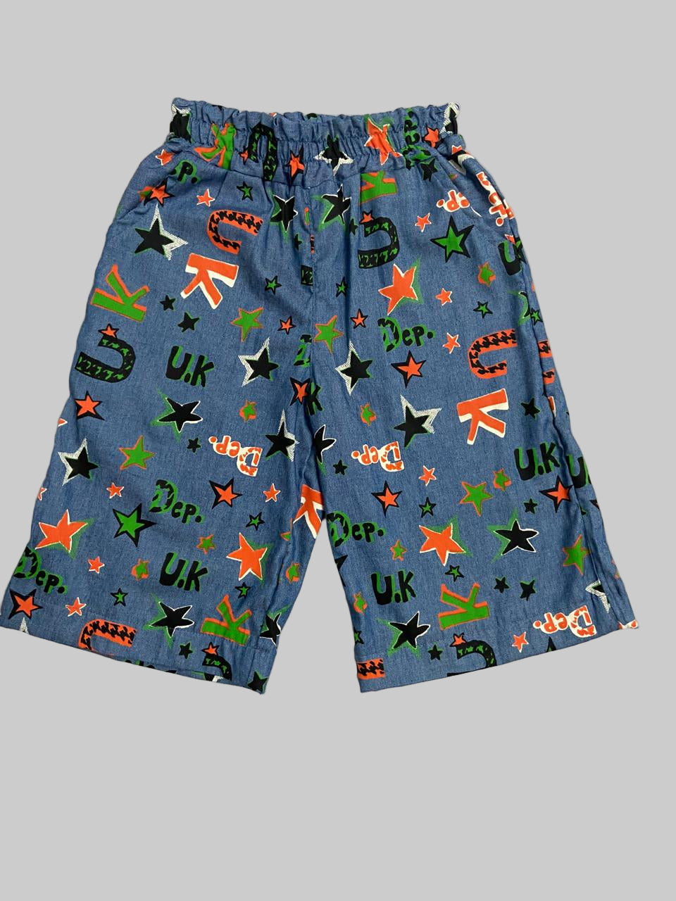 Boys’ Star & Letter Print Two-Piece Set