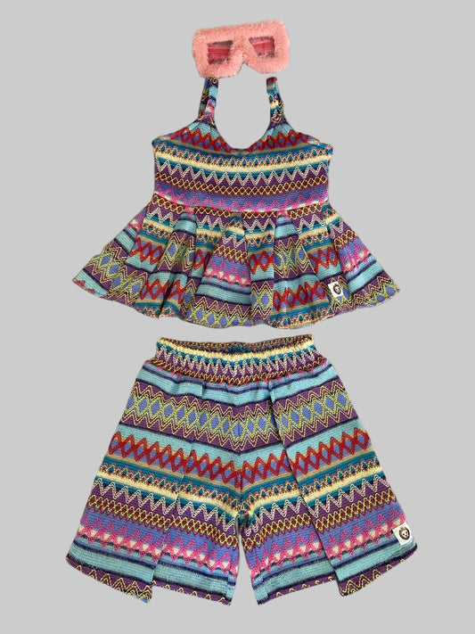 Vibrant Zig-Zag Summer Set