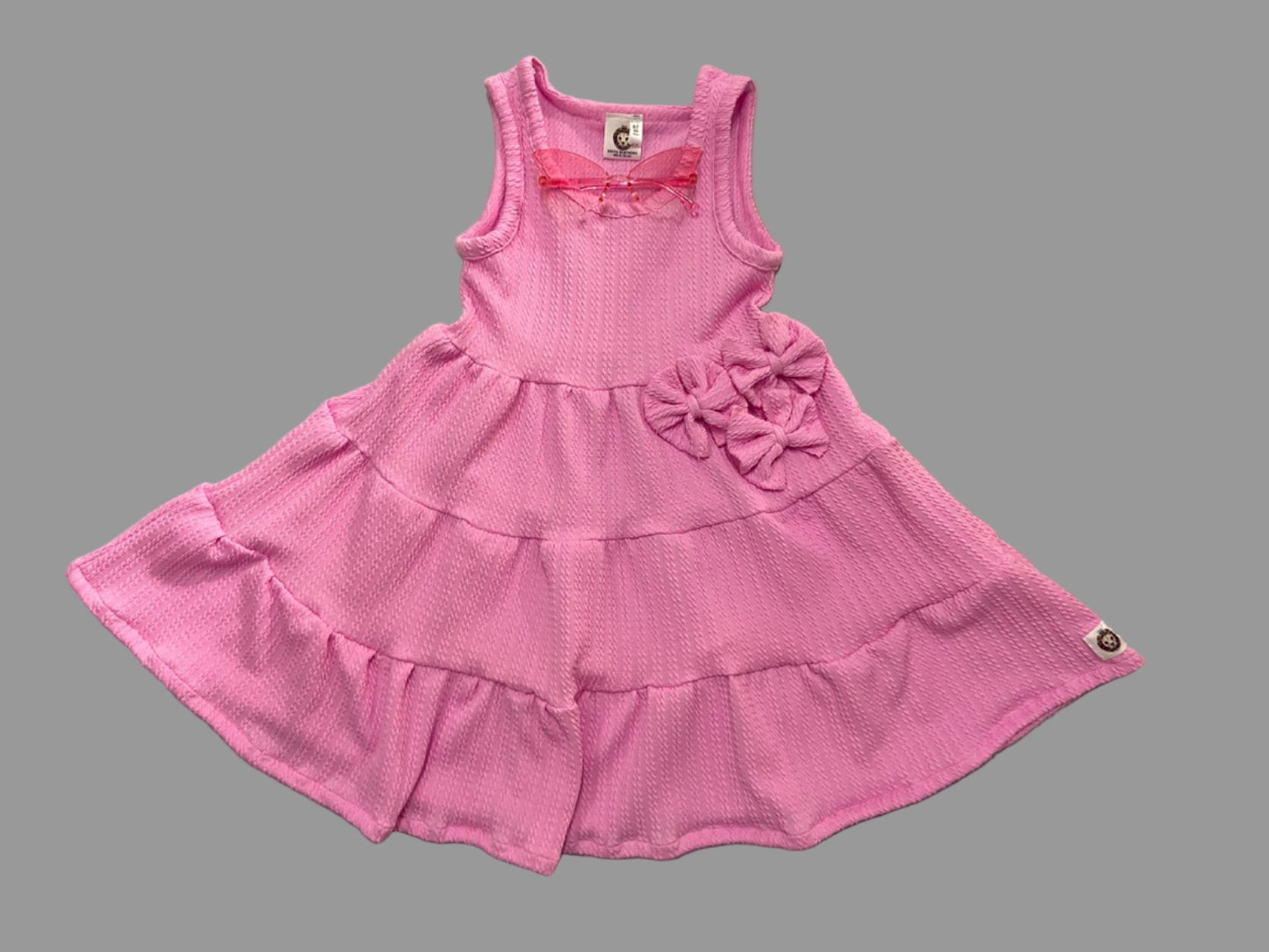 Pink Flutter Princess Dress