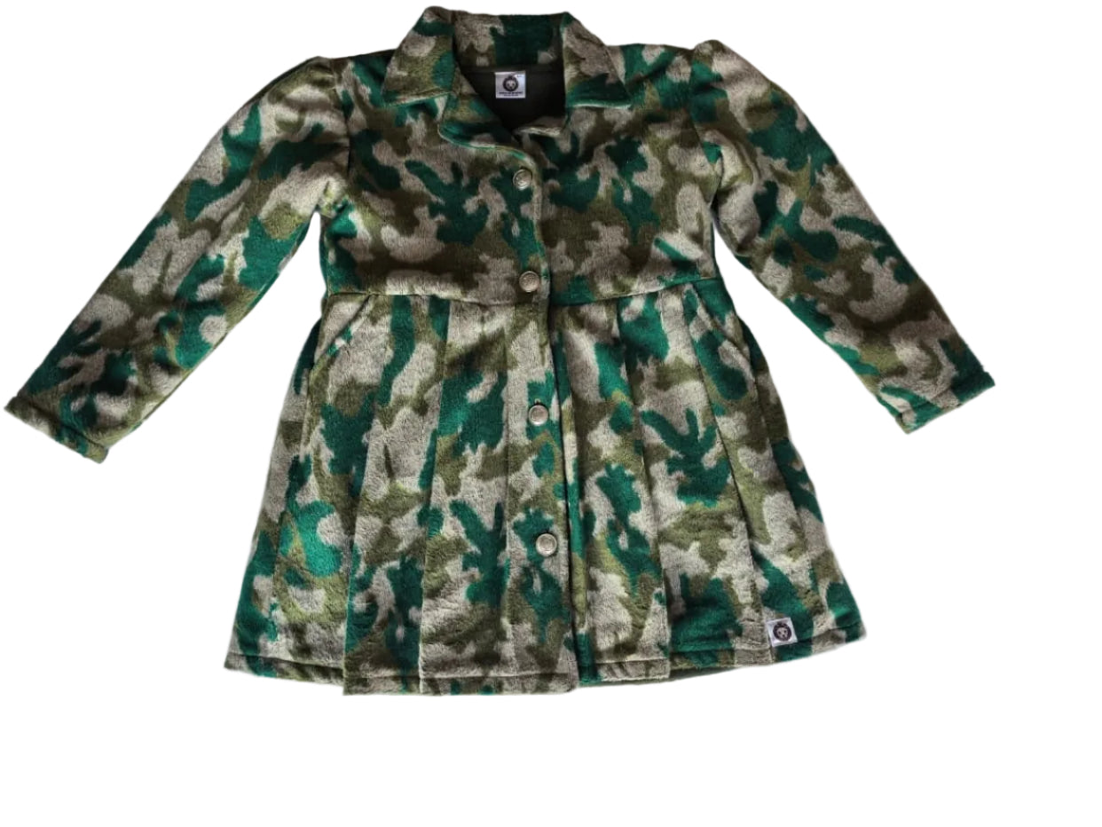 Evergreen Luxe Winter Coat – Girls