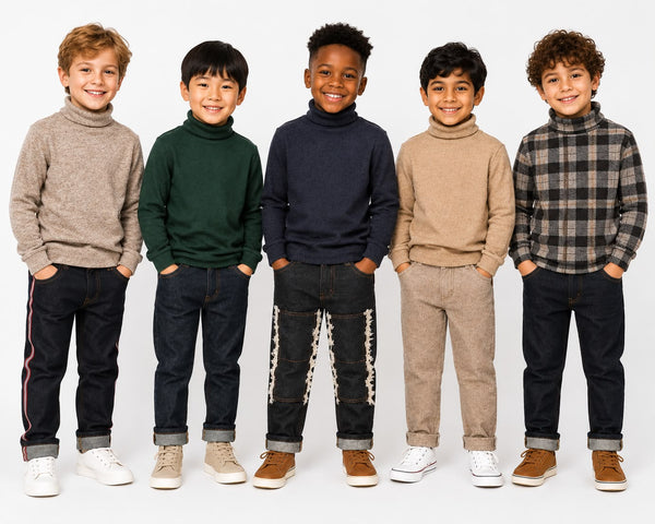 SnuggleNeck – Kids Winter Turtleneck | 5 Colours