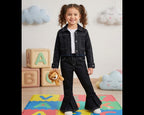 Girls Navy Denim Set – The One That Stops the Scroll