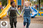 Unisex Dungaree Multicolor Dots