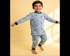 Boys Blue Star Print Lounge Set – Cosy Looks, Stellar Style