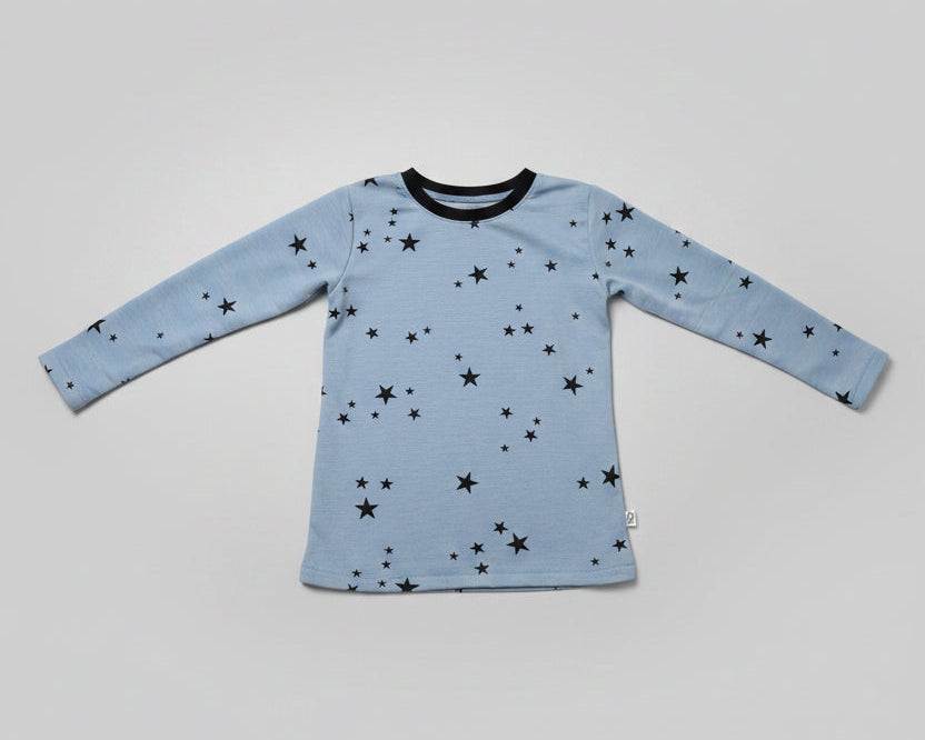Boys Blue Star Print Lounge Set – Cosy Looks, Stellar Style