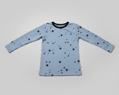 Boys Blue Star Print Lounge Set – Cosy Looks, Stellar Style