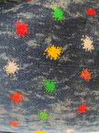 Unisex Dungaree Multicolor Dots