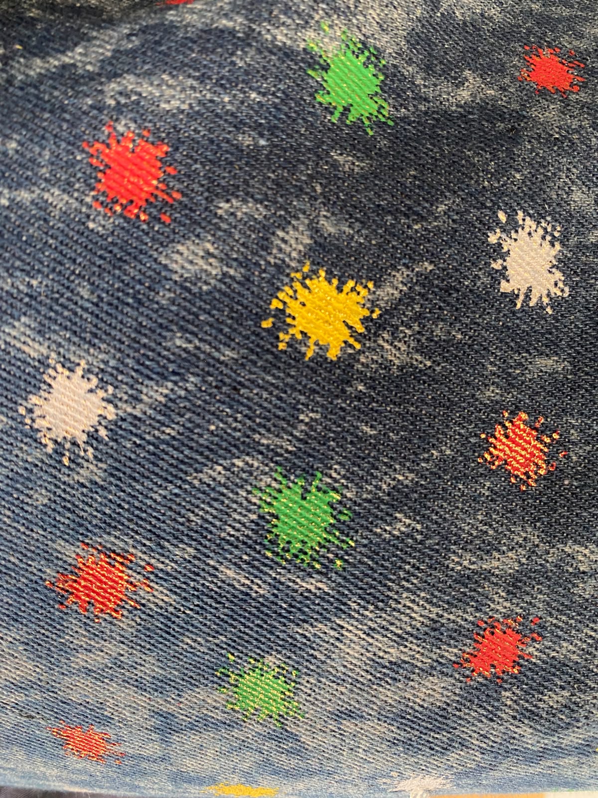 Unisex Dungaree Multicolor Dots