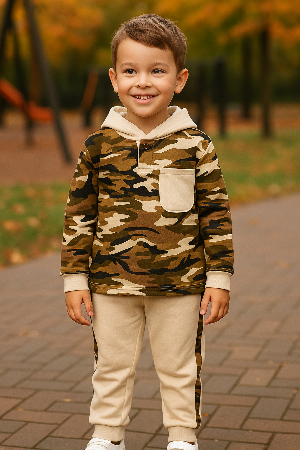 Camouflage Track Suit