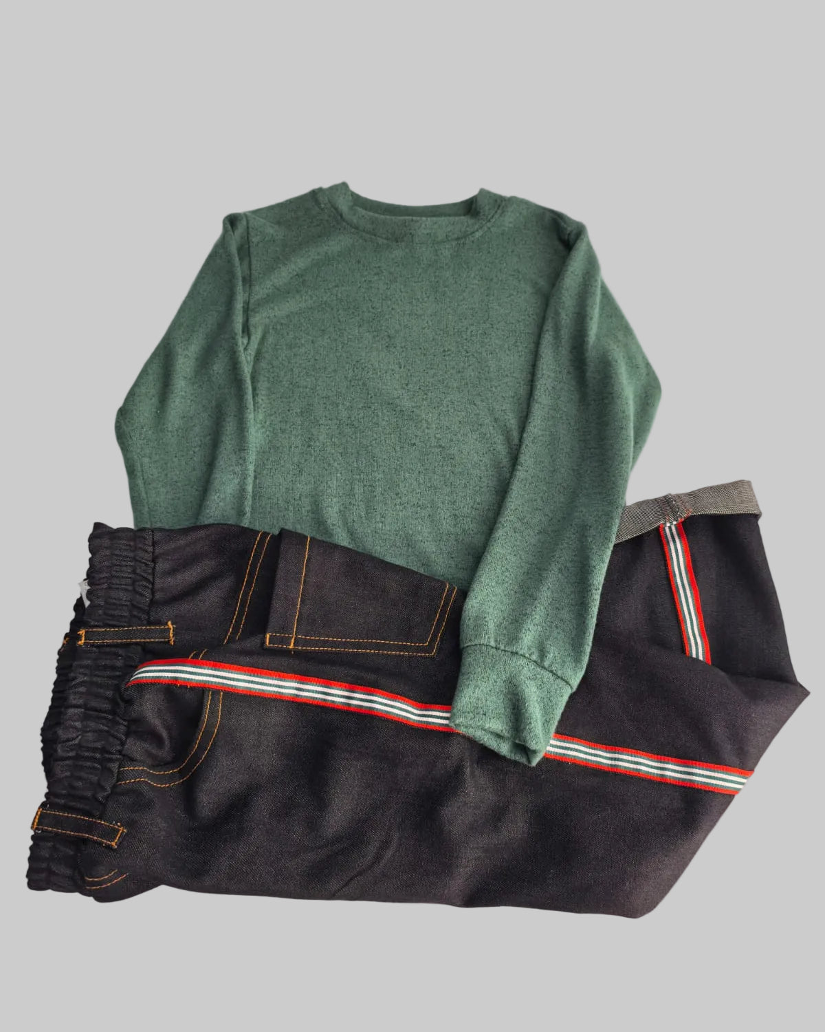 Stripe Sprint Denim