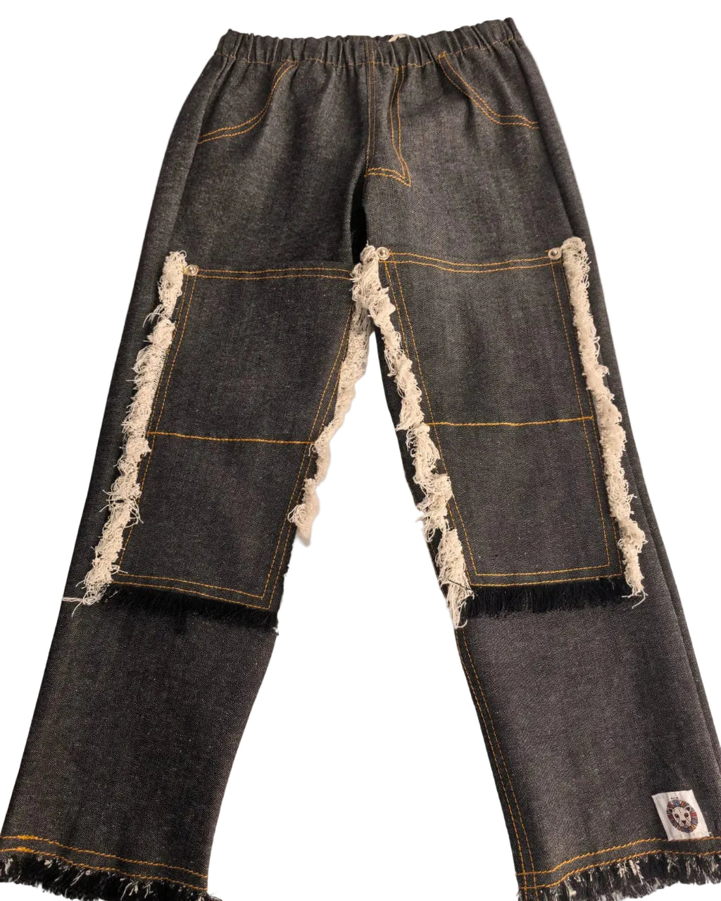 Boys Stripe Sleeve Denim Set | Bippz Klothing