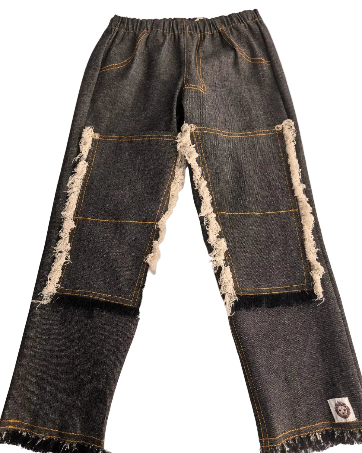 Boys Stripe Sleeve Denim Set | Bippz Klothing