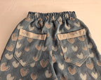 Girls Heart Denim Set – She'll Live In It