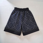 Girls Navy Tweed & Denim Set – Mini Chic, Maximum Impact