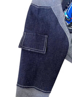 Stylish Boy's Patchwork Denim Set - Bippz Klothing