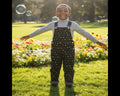 Unisex Dungaree Multicolor Dots - Bippz Klothing