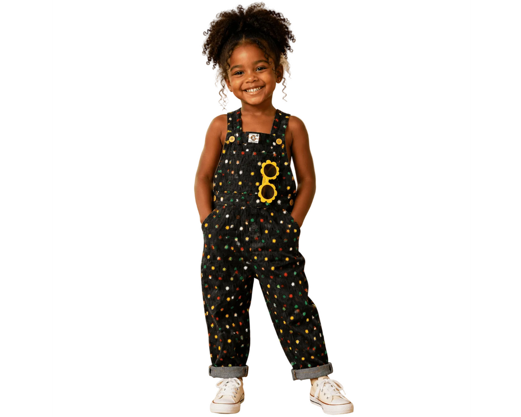 Unisex Dungaree Multicolor Dots - Bippz Klothing