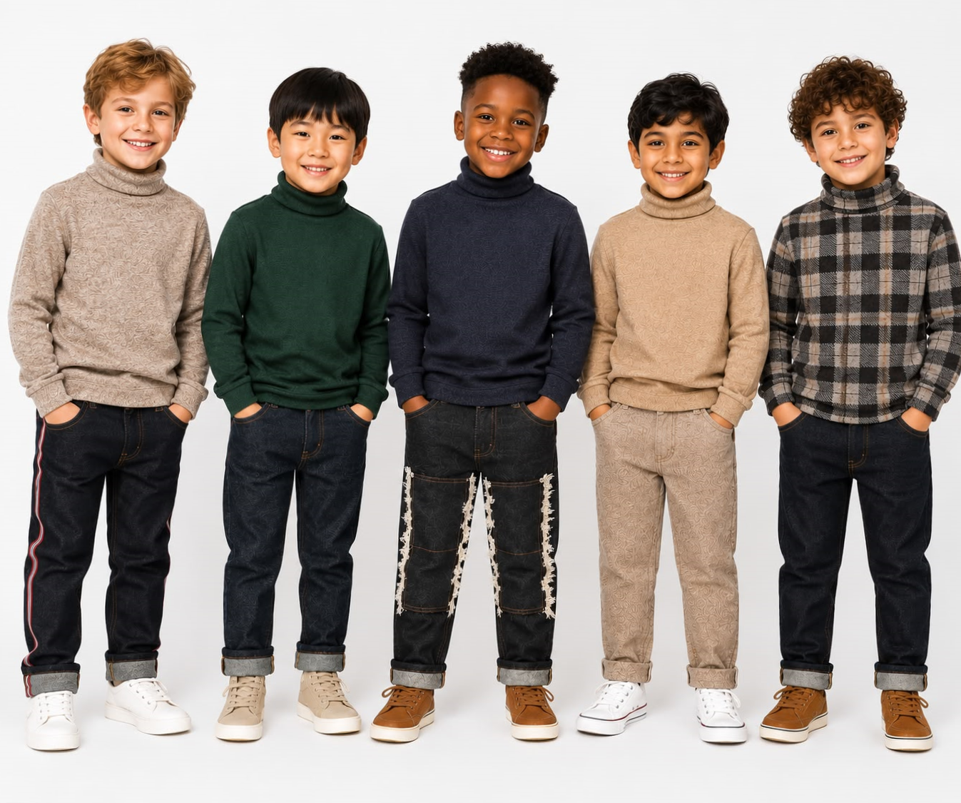 SnuggleNeck – Kids Winter Turtleneck | 5 Colours