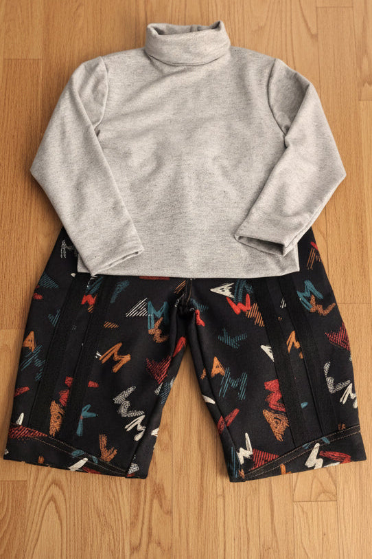 Urban Graffiti Fleece-Lined Kids Jogger Pants - Bippz Klothing
