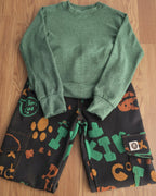 Wild Jungle Graphic Cargo Jogger Set – Boys - Bippz Klothing